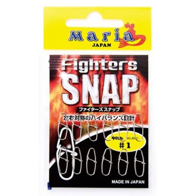 Maria Fighters Snap||000 – 33lb||00 – 33lb||0 – 40lb||1 – 90lb||2 – 110lb