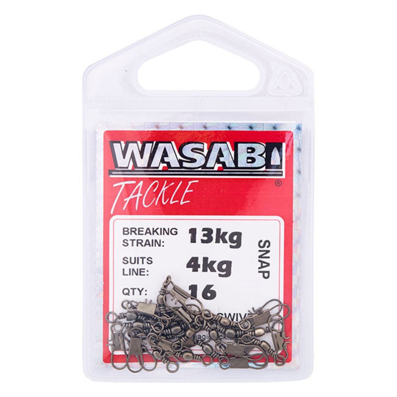 Wasabi Snap Swivels Small Pack