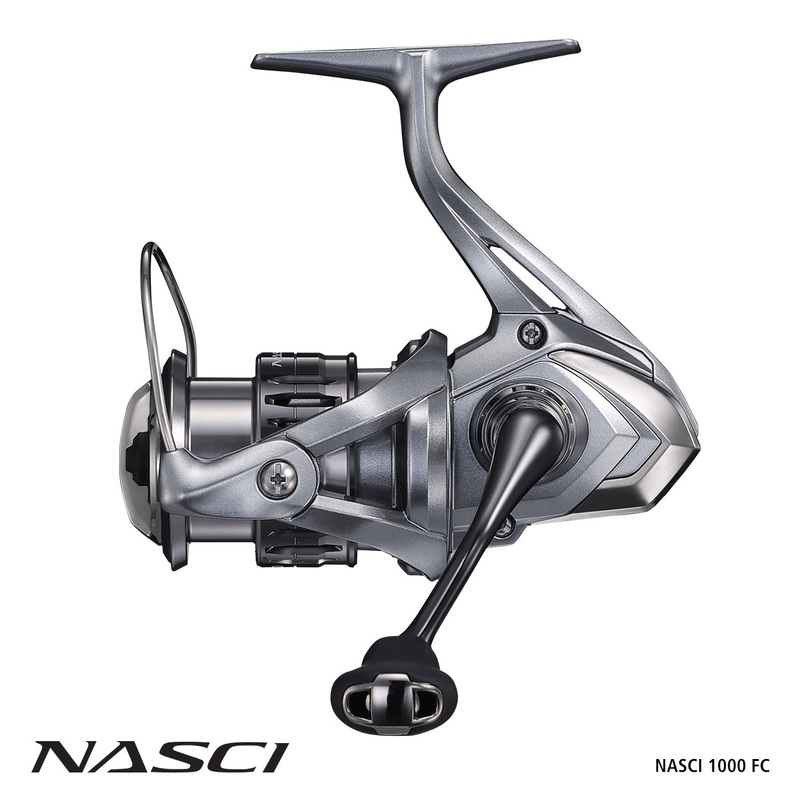 Shimano 21 Nasci FC Spin Reel|1000|2500 (JDM Gear Ratio 5:1)|2500HG|C3000 (JDM Gear Ratio 5:1)|3000HG|4000XG|5000XG