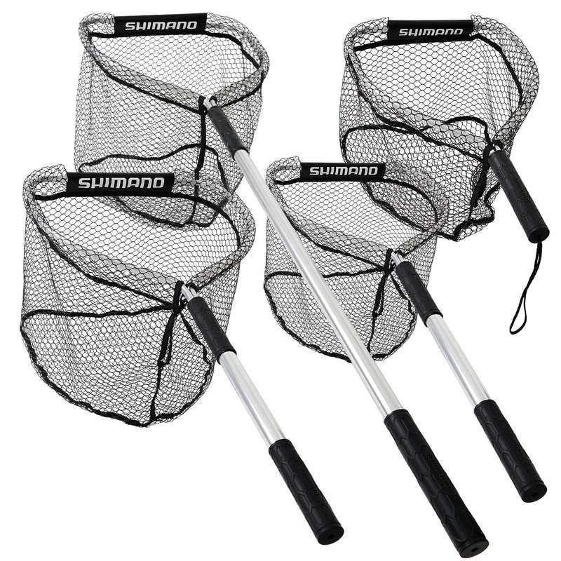 Shimano Silicon Landing Net Black