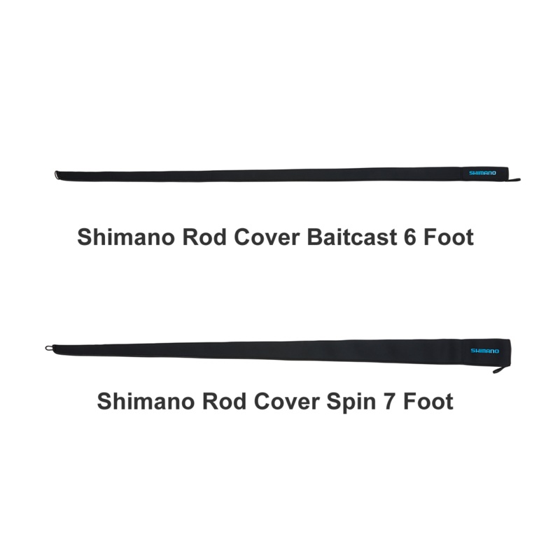 Shimano Neoprene Rod Cover|Baitcast 6ft|Spin 7ft