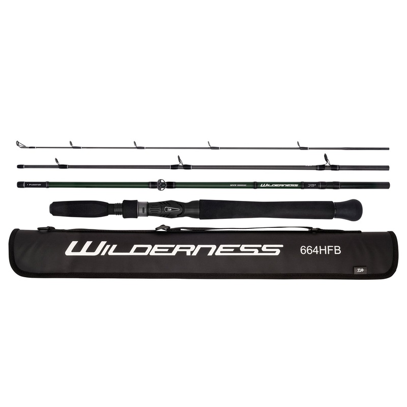 Daiwa 20 Wilderness Travel Spin Rods
