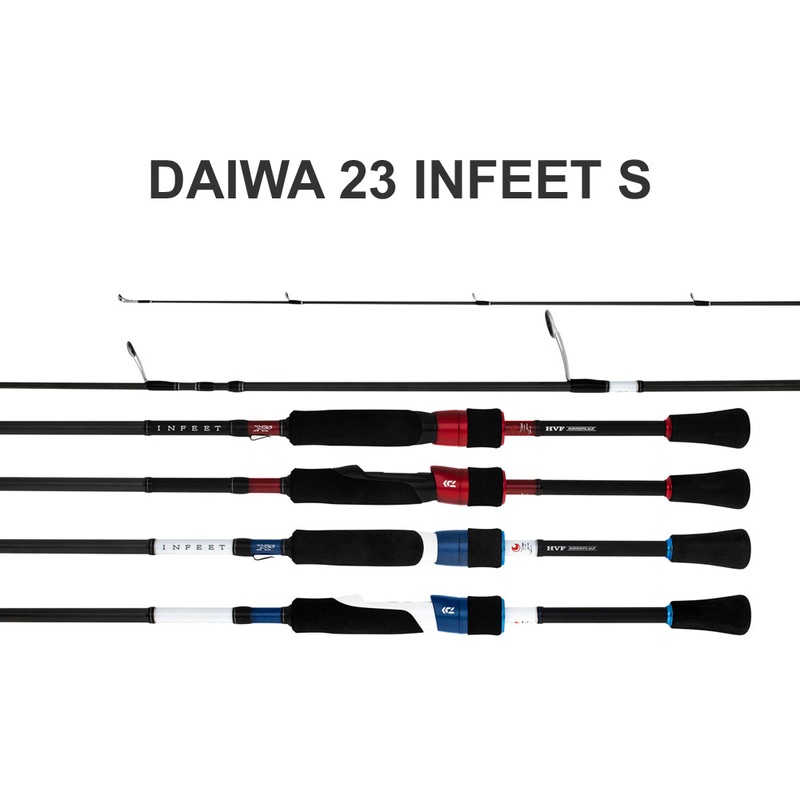 Daiwa 23 Infeet S Rods|6101LFS|702ULFS|702LFS|722ULRS|722LRS|752LFS